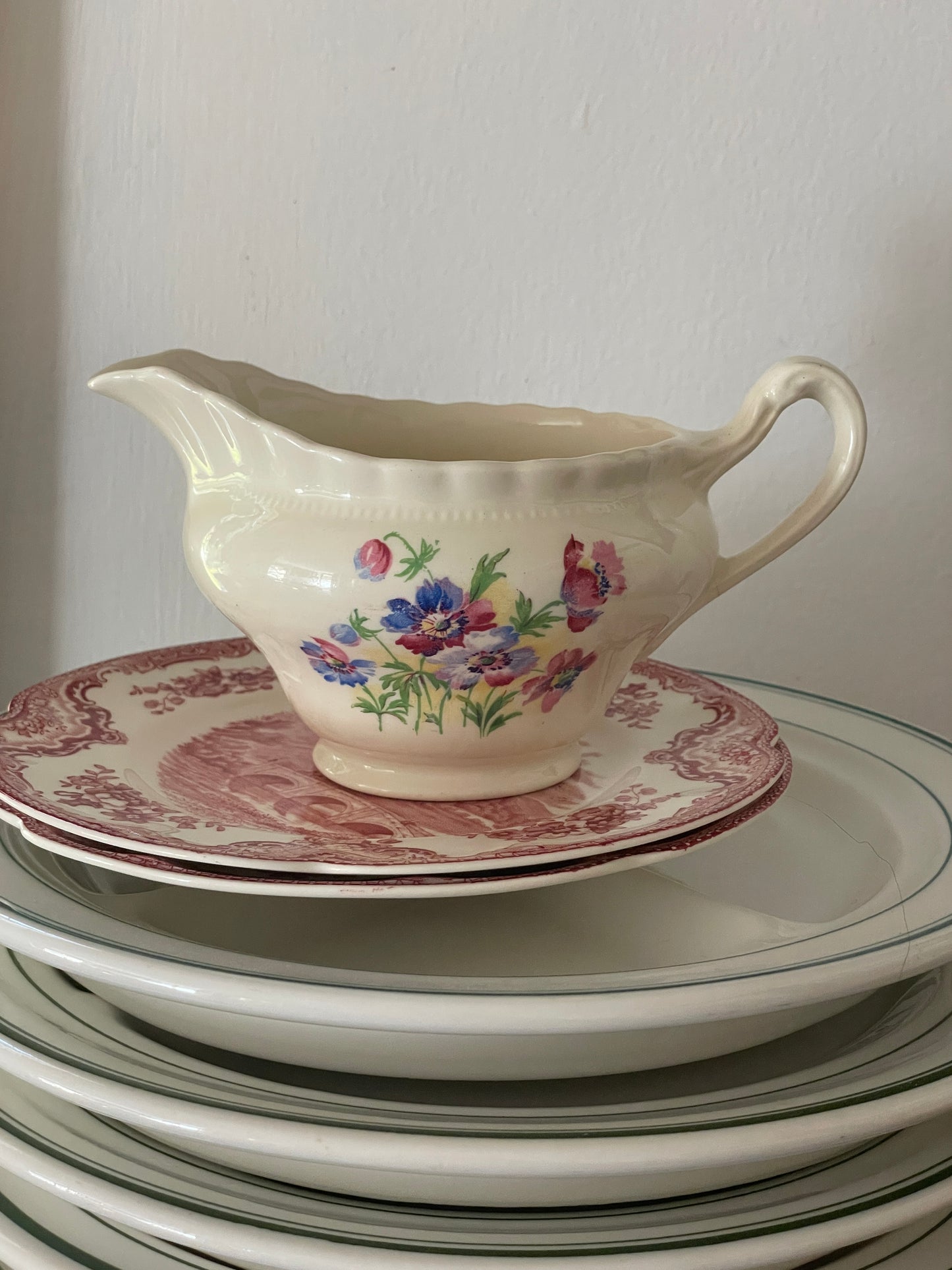 Vintage J. & G. Meakin Floral Creamer – Sol Range – Heirloom Housewares Collection – Piece No. 2