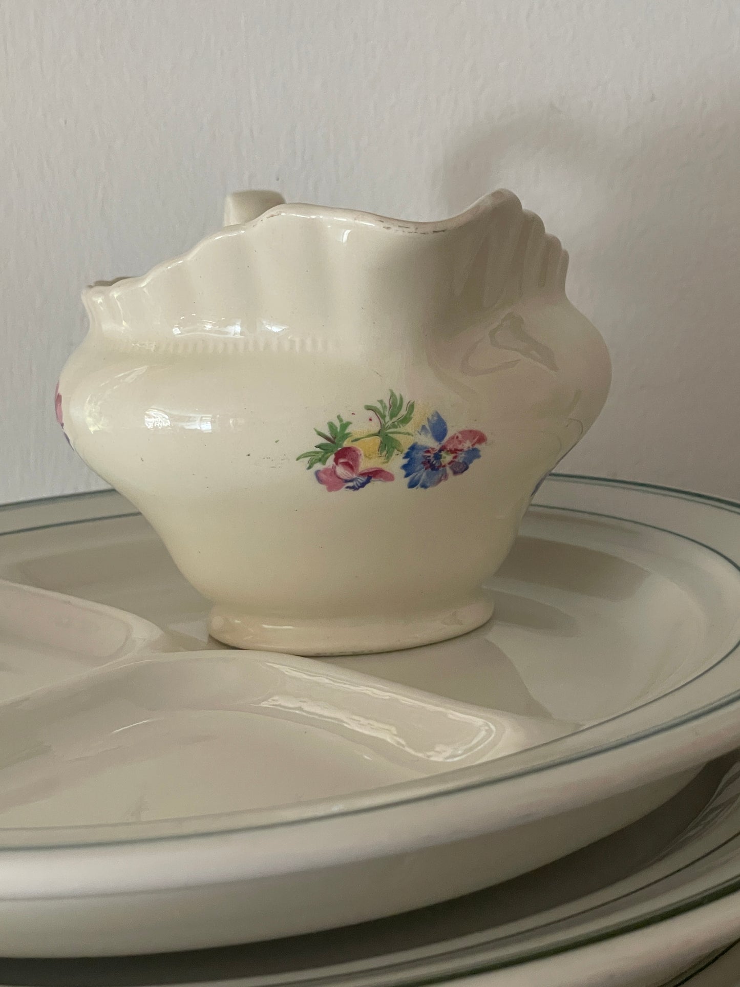 Vintage J. & G. Meakin Floral Creamer – Sol Range – Heirloom Housewares Collection – Piece No. 2