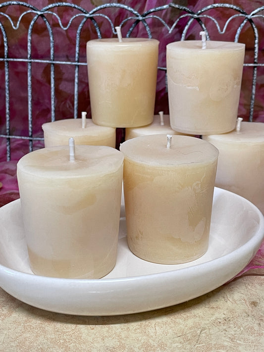 Pure Beeswax Votive Candles | Beeswax Candle - Eco Friendly | Beeswax Candles