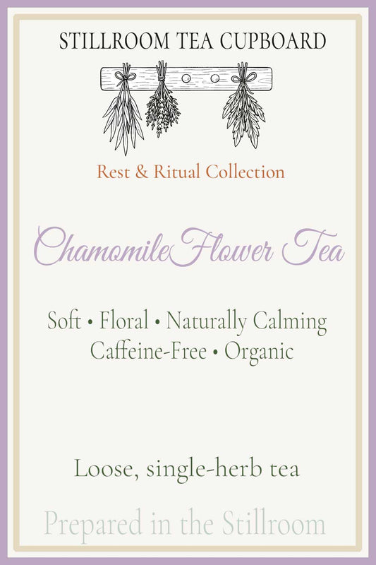 Chamomile Flower Tea | Loose Single-Herb Herbal Tea | Caffeine-Free