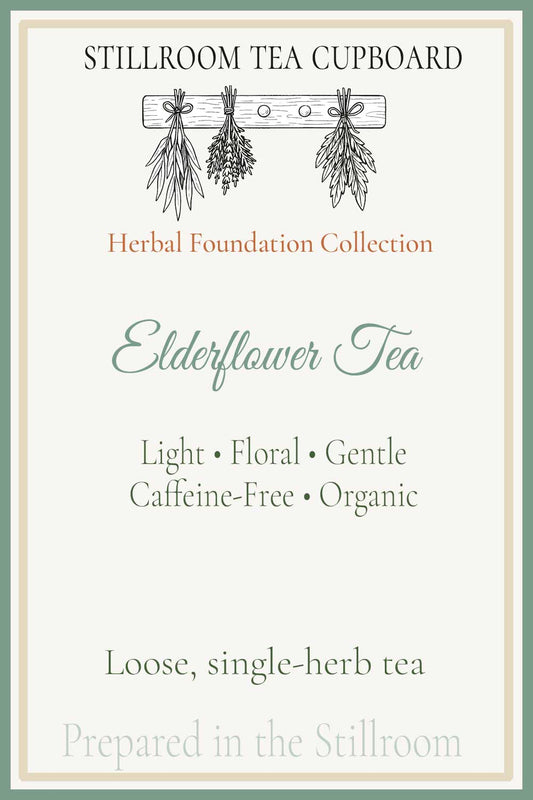 Elderflower Tea | Loose Single-Herb Herbal Tea | Caffeine-Free
