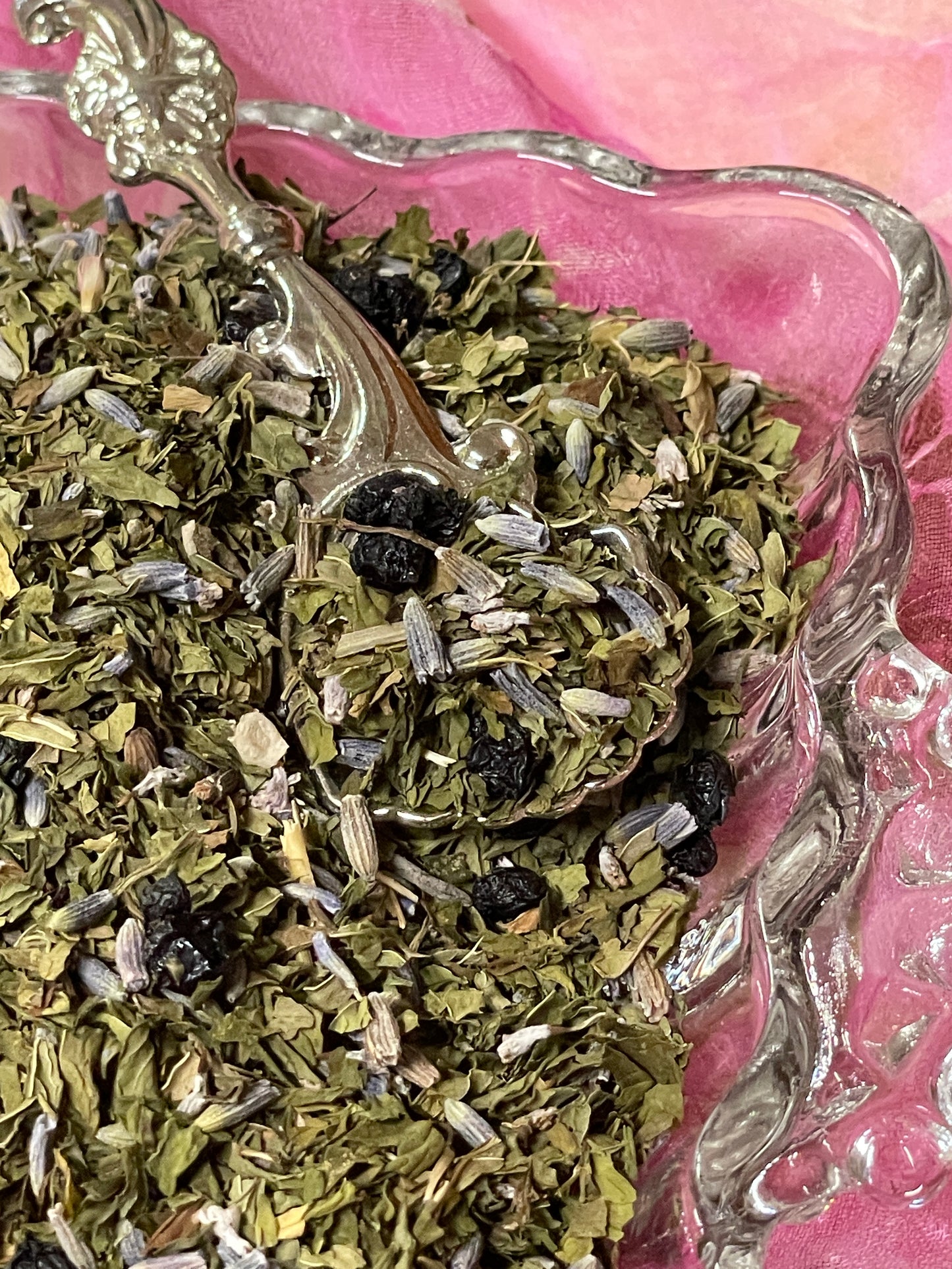 Elderberry Twist Blend | Elderberry & Spearmint herbal infusion | Organic Artisan Handcrafted Herbal Tea | Premium Quality Loose Leaf Tea