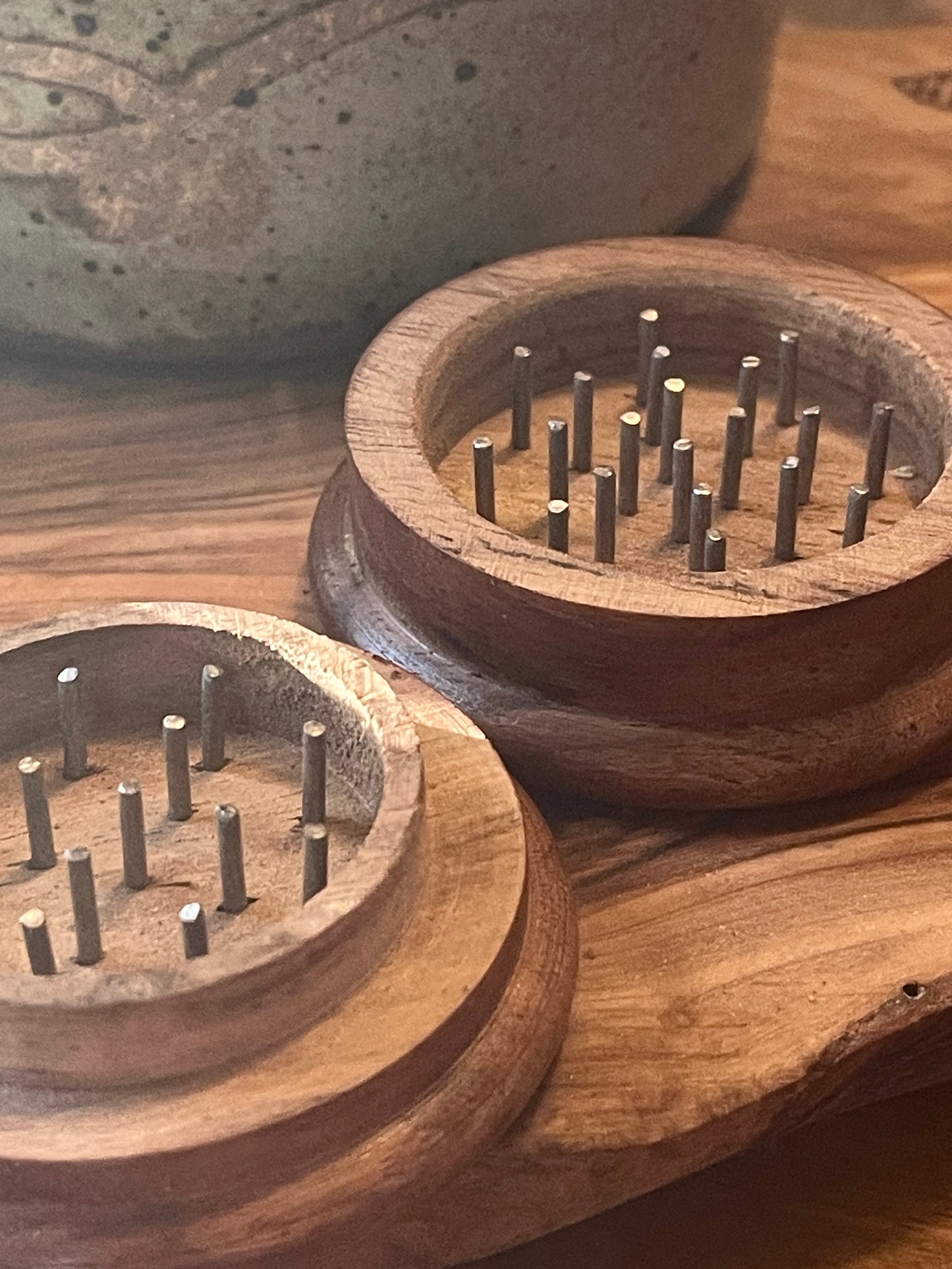 Tree of Life Wooden GRINDER | Herb Grinder | Earth Goddess | Herb Grinding | Spellcraft Tools