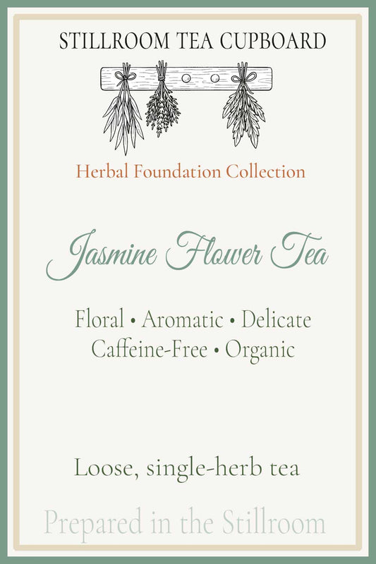 Jasmine Flower Tea | Loose Single-Herb Herbal Tea | Caffeine-Free
