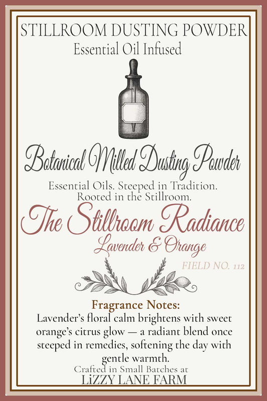 Field No. 112 — Lavender & Orange | The Stillroom Radiance | Essential Oil Infused Dusting Powder
