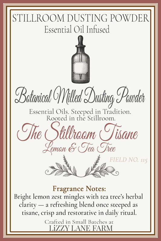 Field No. 115 — Lemon & Tea Tree | The Stillroom Tisane | Essential Oil Infused Dusting Powder