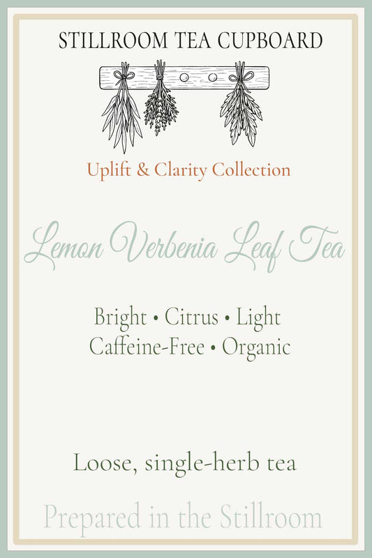 hover card lemon verbenia leaf loose tea