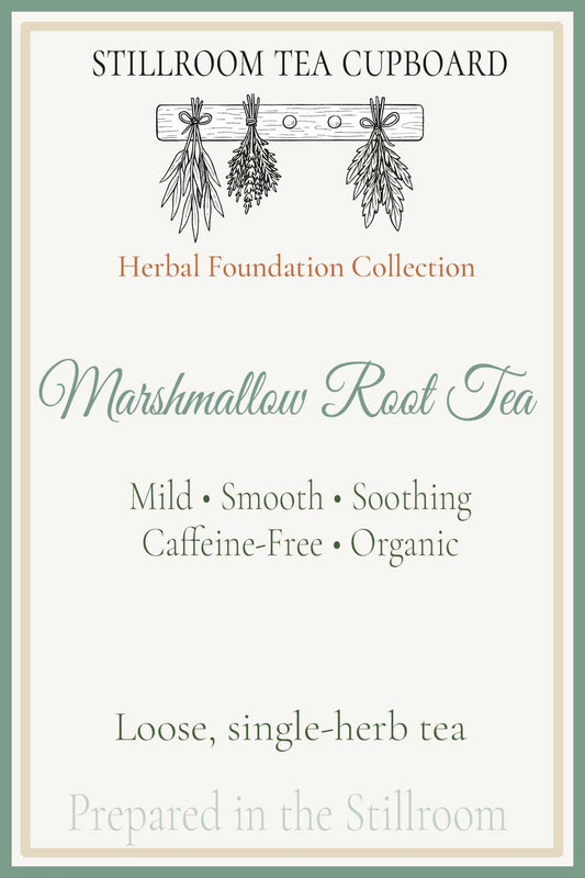 Marshmall Root Tea | Loose Single-Herb Herbal Tea | Caffeine-Free