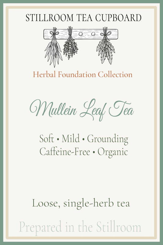 Mullein Leaf Tea | Loose Single-Herb Herbal Tea | Caffeine-Free