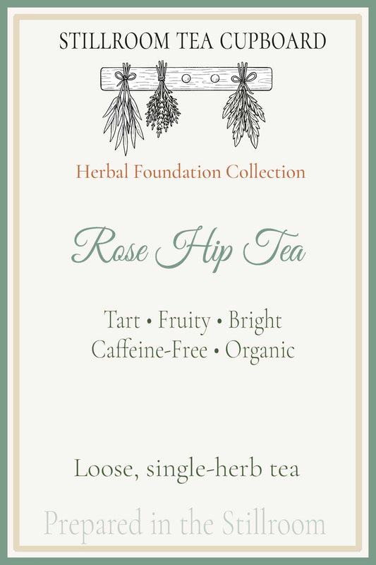Rose Hip Tea | Loose Single-Herb Herbal Tea | Caffeine-Free