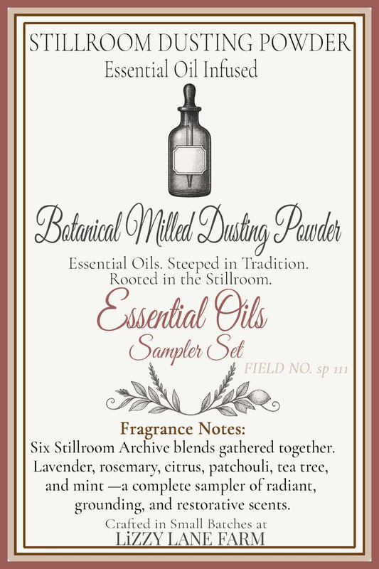 Essential Oil Infused Dusting Powder — Sample Collection | Talc-Free Stillroom Powders