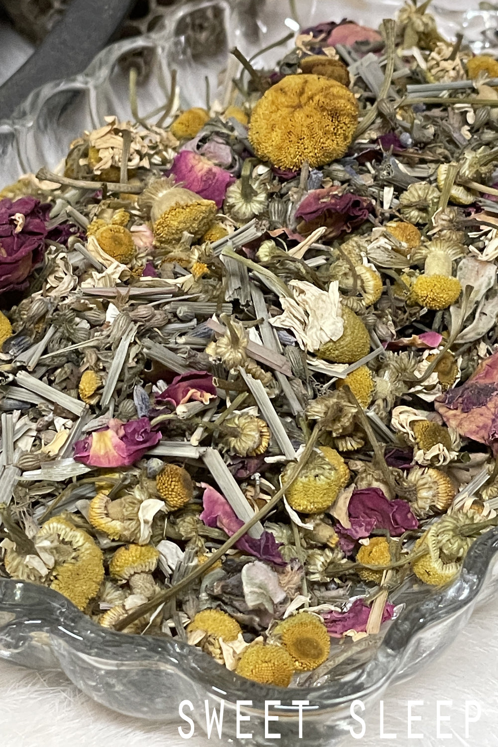 Sweet Sleep Herbal Infusion | | Organic Artisan Handcrafted Herbal Tea | Premium Loose Leaf Tea | Sleepytime Tea | Dreaming & Nighttime