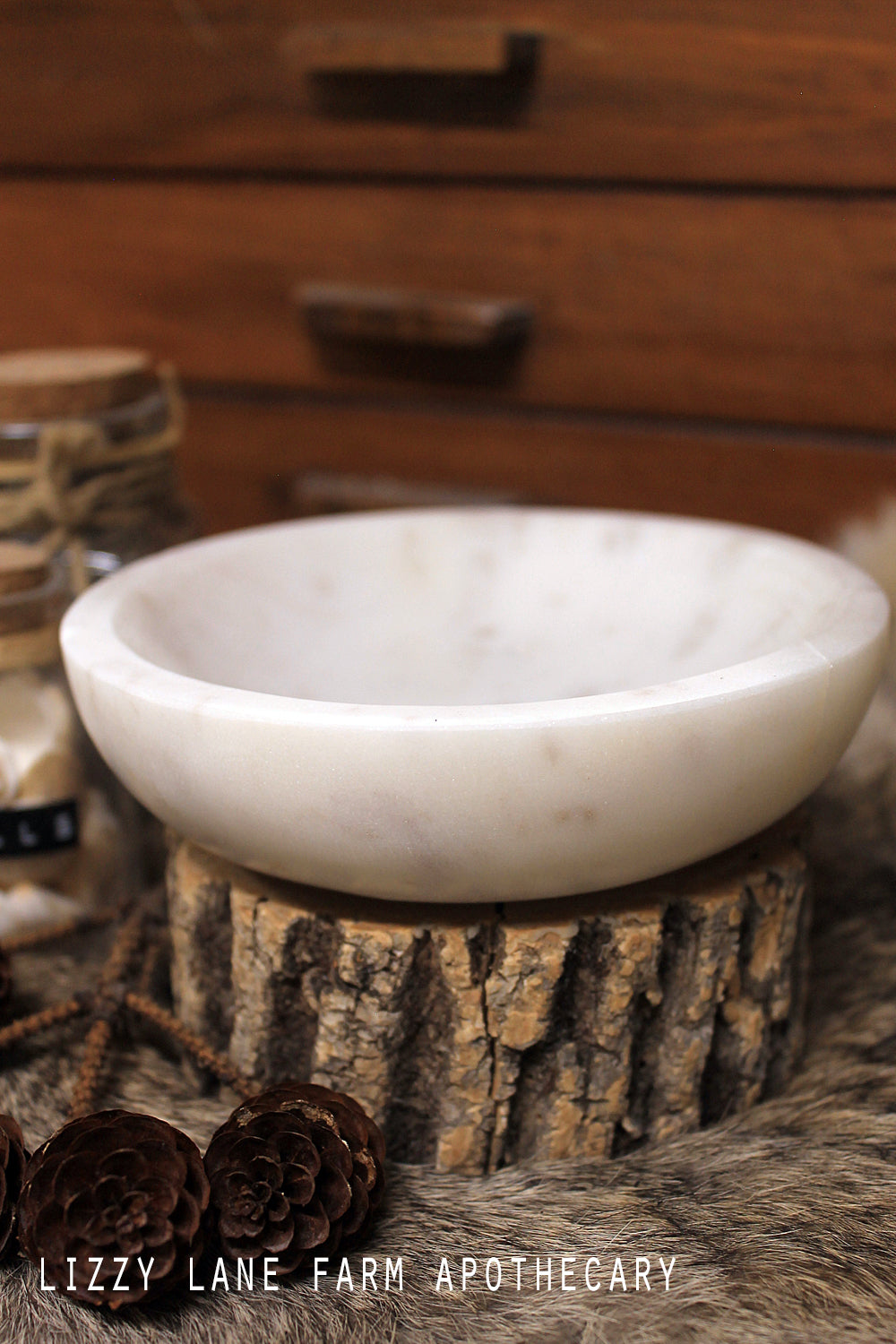 White Marble Dish- Smudge Bowl, Incense Burner