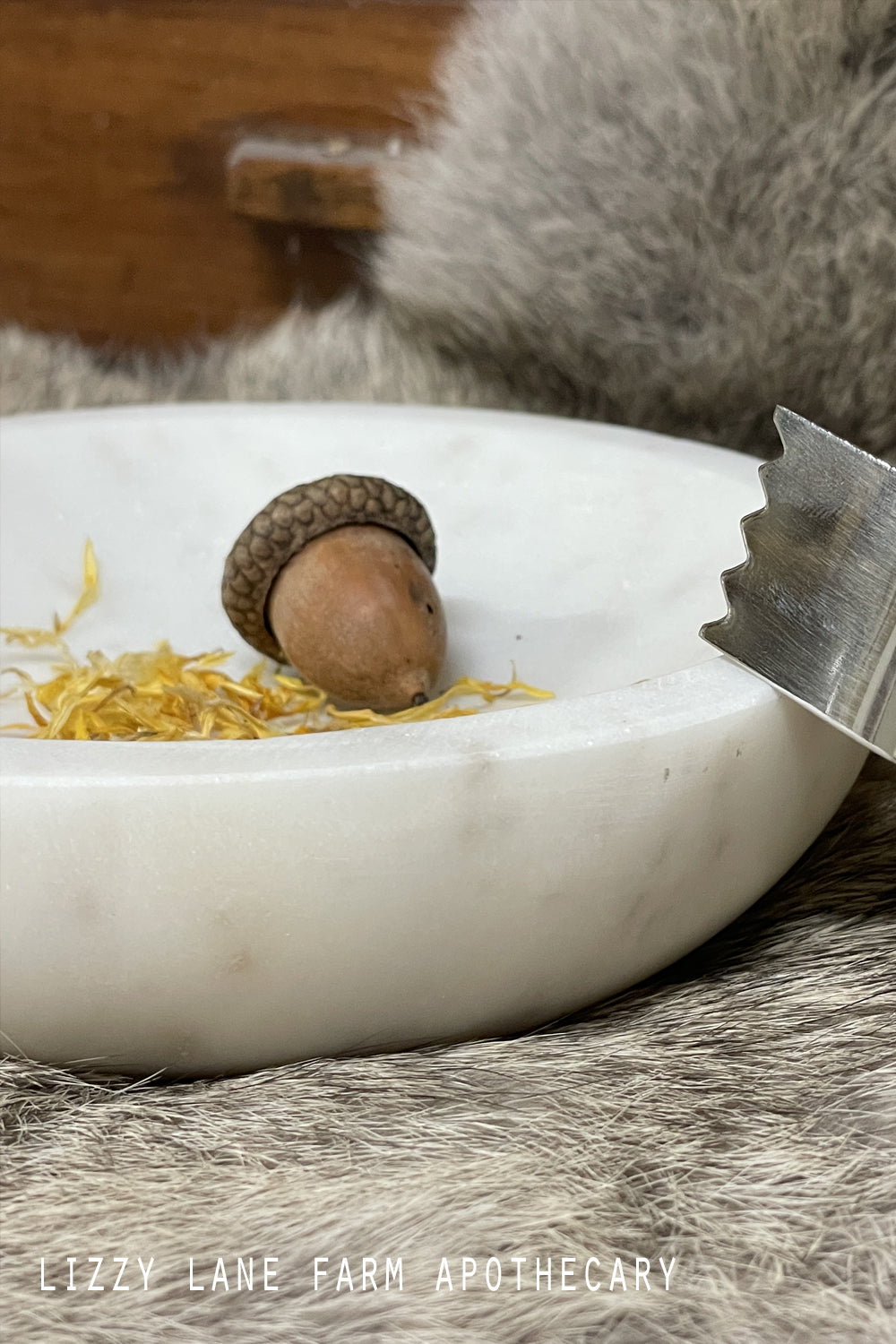 White Marble Dish- Smudge Bowl, Incense Burner