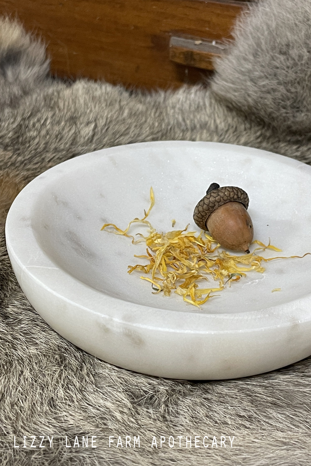 White Marble Dish- Smudge Bowl, Incense Burner