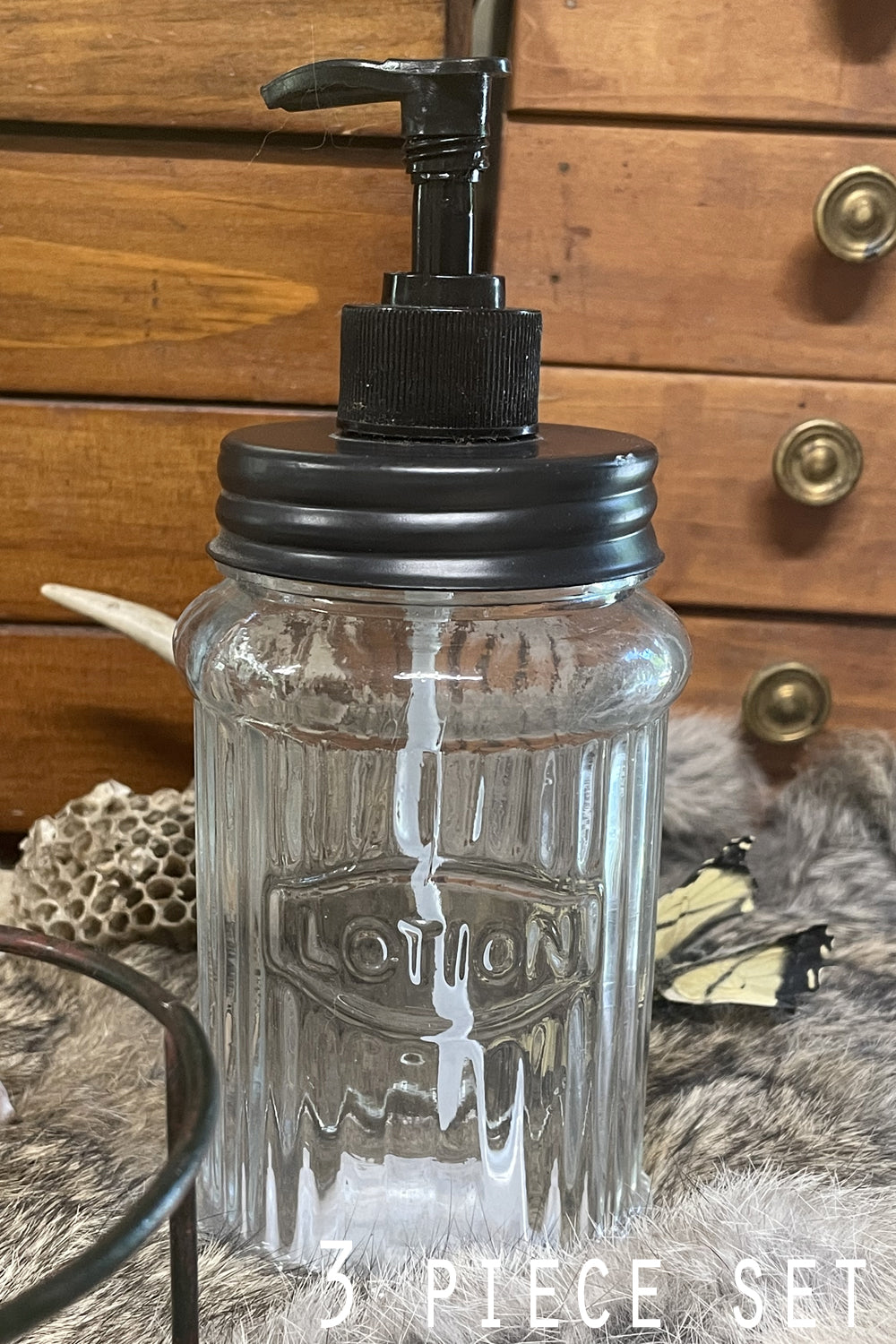 hoosier jar lotion dispenser