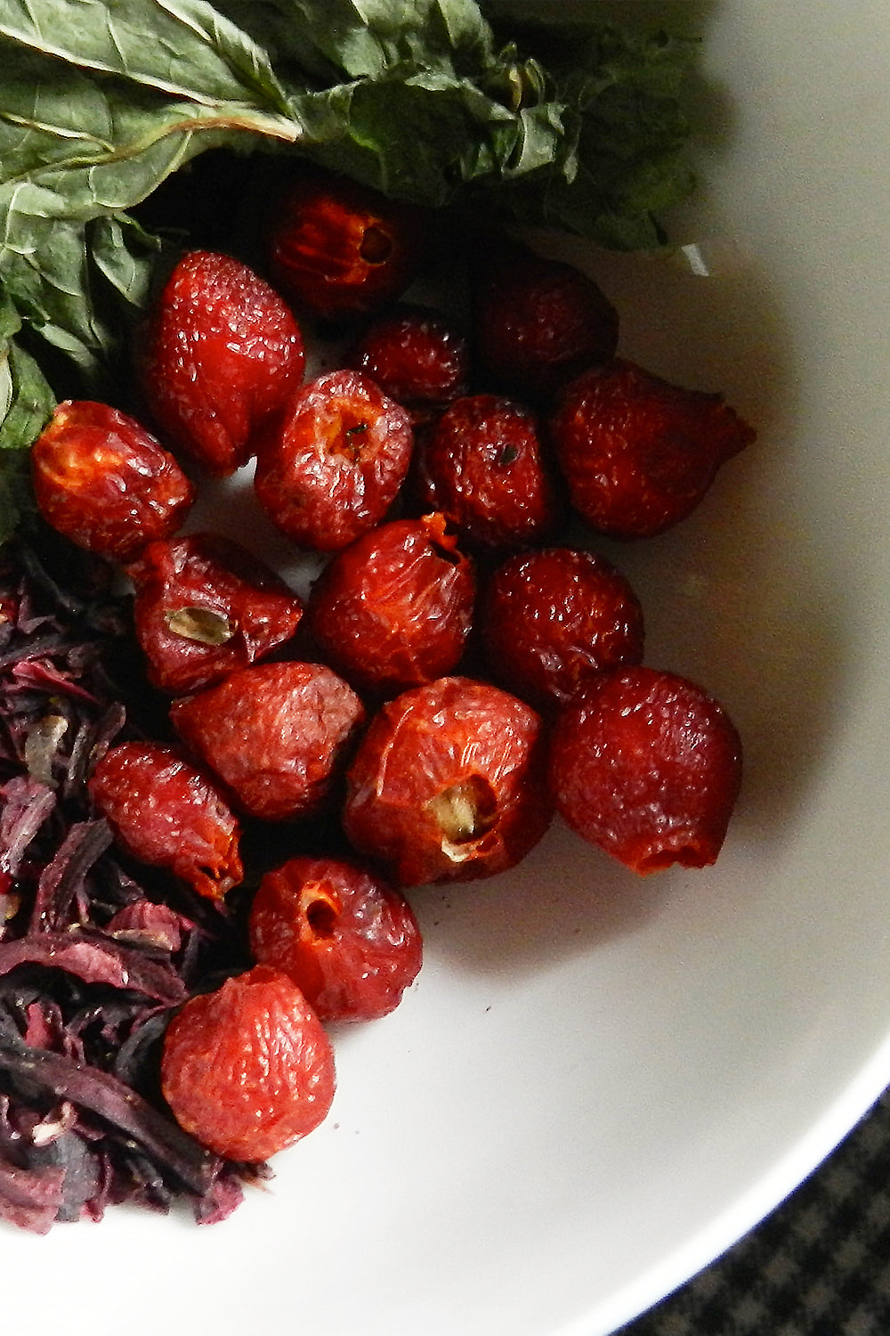 Rose Hips -whole - Loose Dried Herb (Rosa canina) Rose Hip Tea--Organic Rose Hips - Lizzy Lane Farm Apothecary