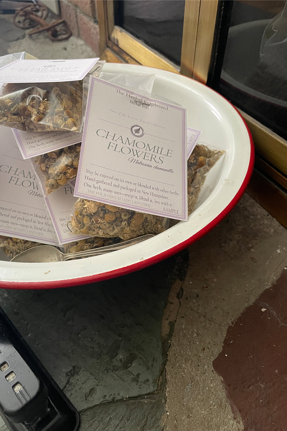 A Stillroom Herb: Chamomile Flowers for Tea