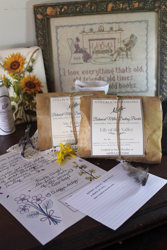Lizzy's Lilacs Dusting Powder

Delicate, Floral &amp; Rooted in Spring – A long-time favorite