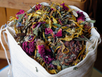 Organic Herbal Facial Steam - Lizzy Lane Farm Apothecary