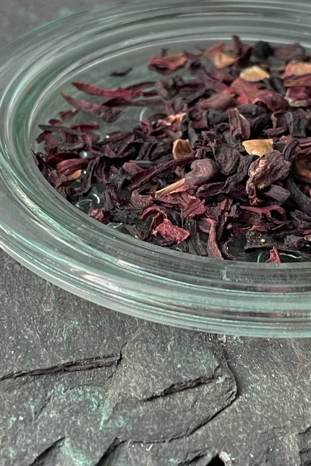 hibiscus flower loose tea