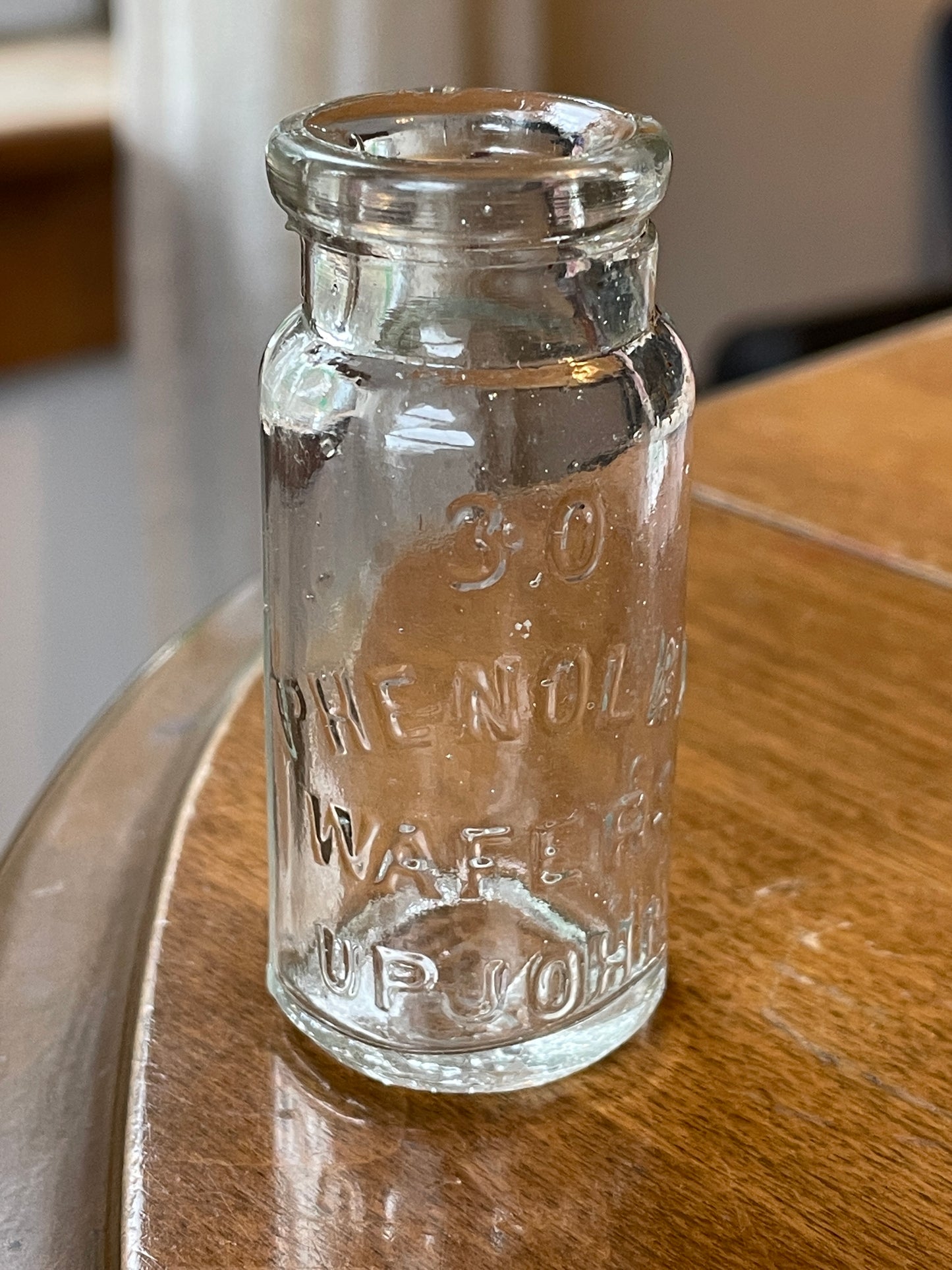 ANTIQUE medicine bottle- Phenolax Wafers