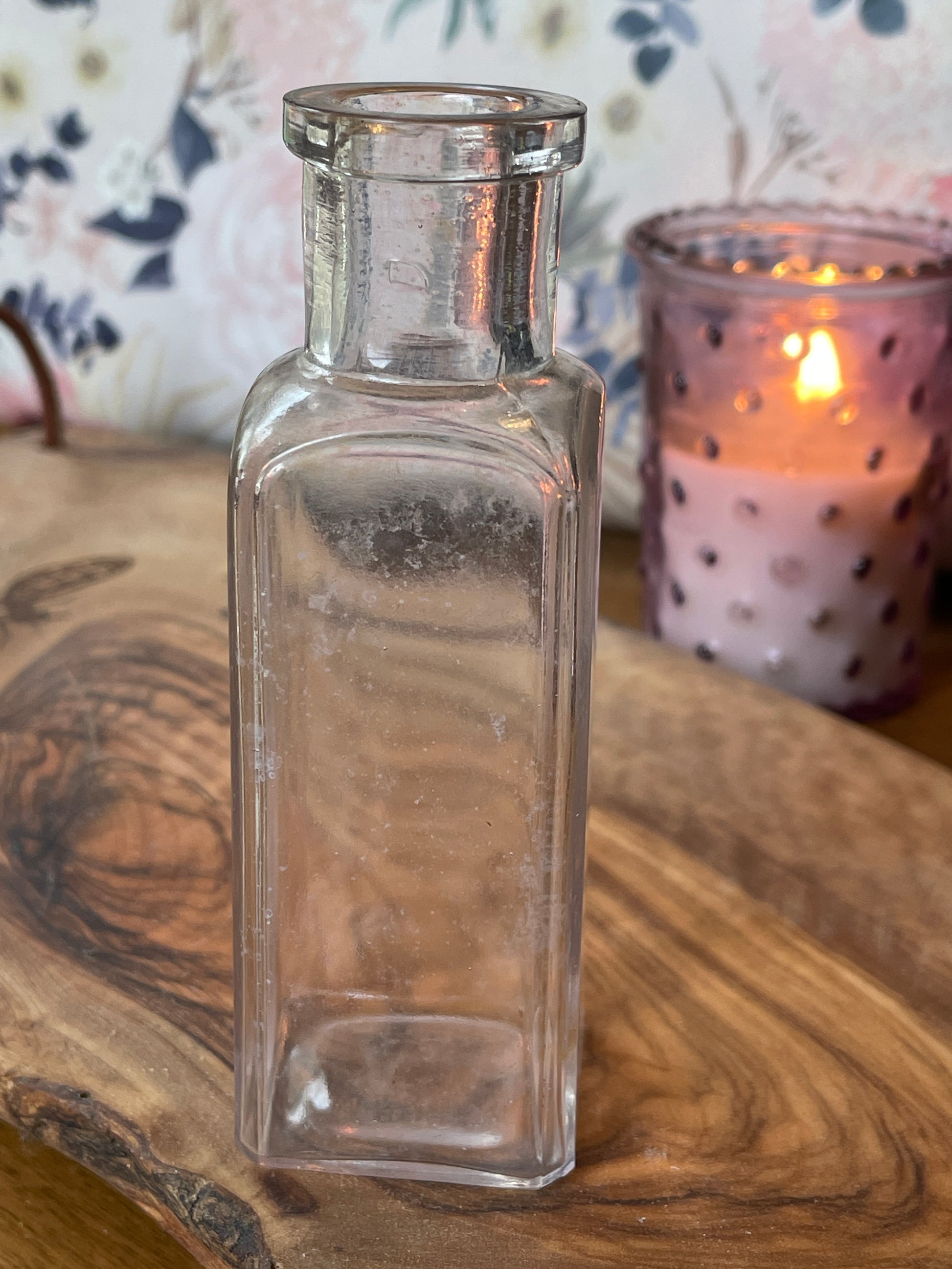 Antique Glass Apothecary Bottle