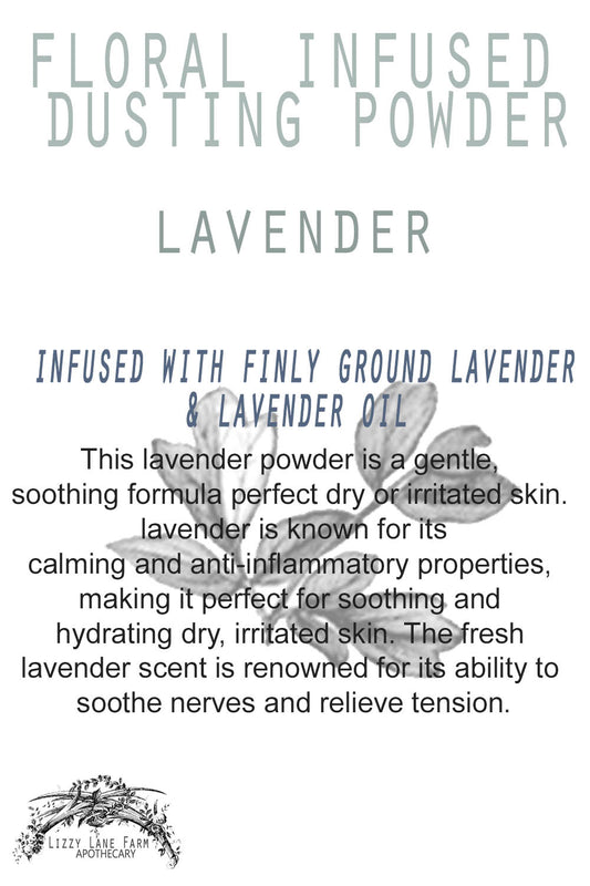 Organic Herbal Body Powder | Herbal Lavender