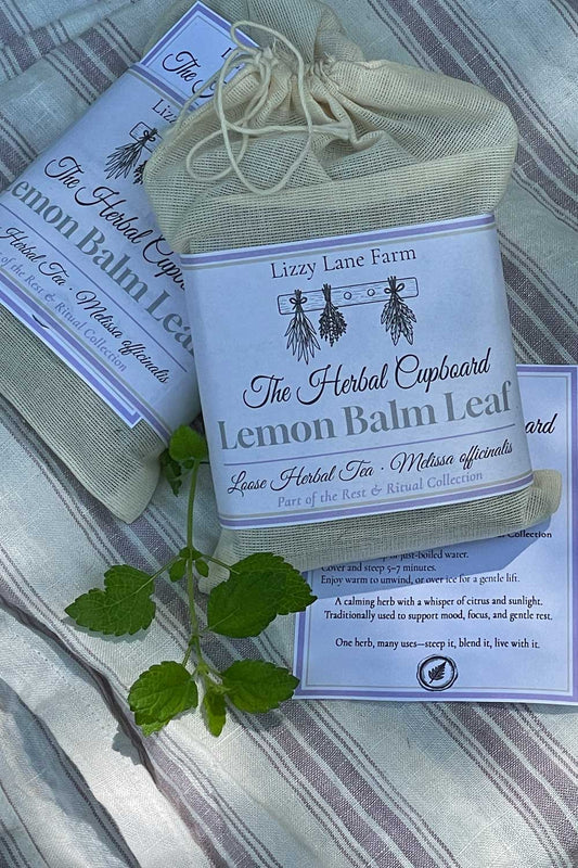 Lemon Balm Tea – Organic Loose Leaf