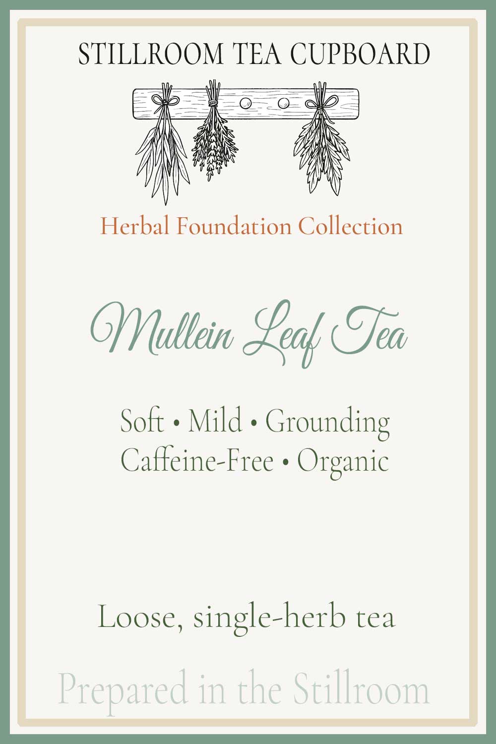 Mullein Leaf Tea | Loose Single-Herb Herbal Tea | Caffeine-Free