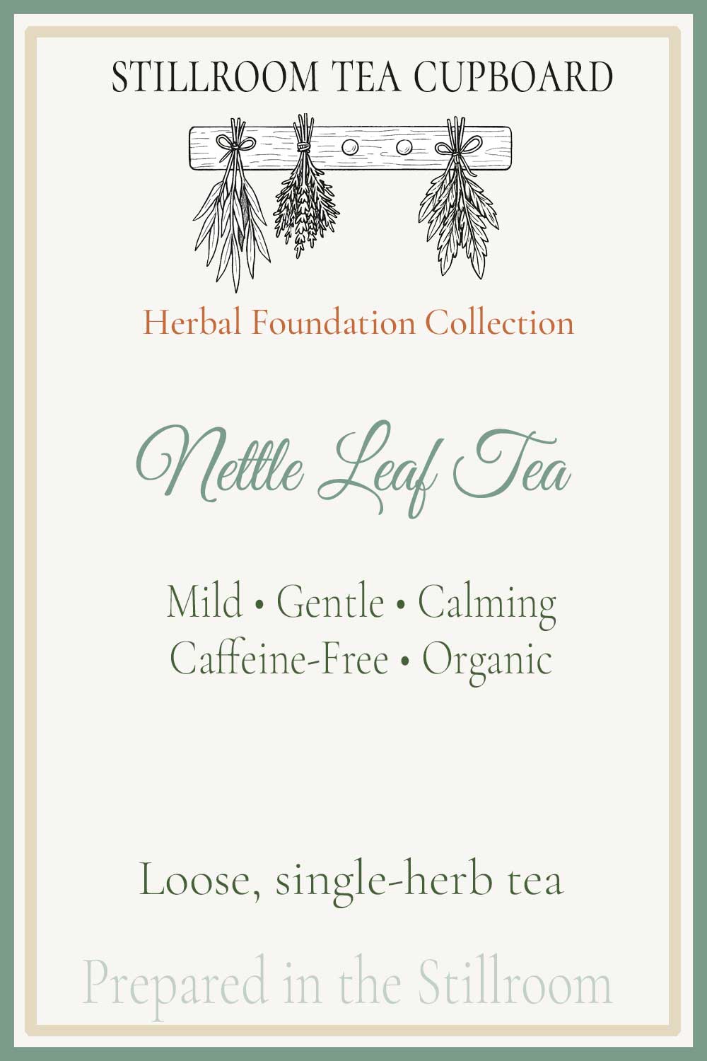 Nettle Leaf Tea | Loose Single-Herb Herbal Tea | Caffeine-Free