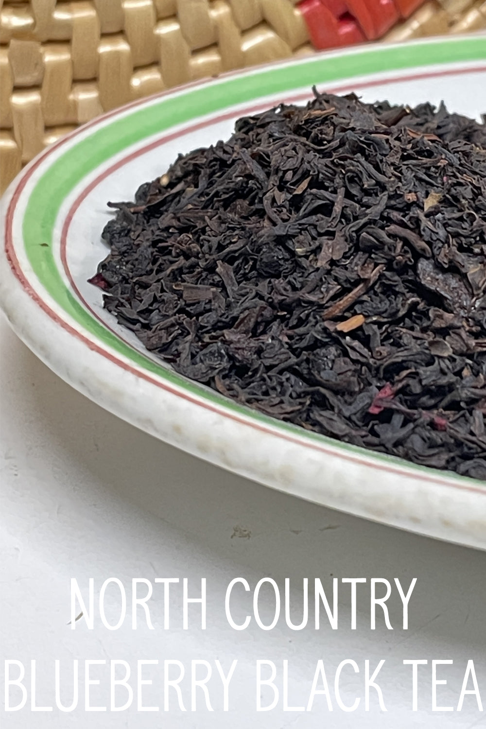 North Country Wild Blueberry Black Tea | Organic Loose Leaf Tea