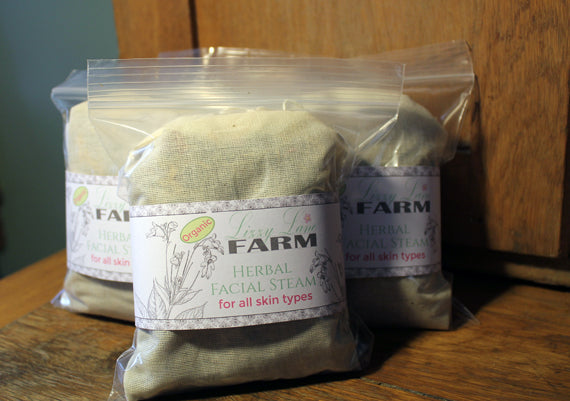 Organic Herbal Facial Steam - Lizzy Lane Farm Apothecary