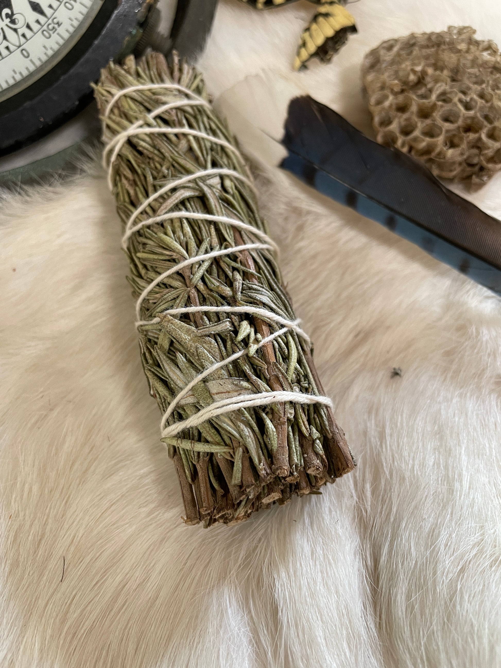 Rosemary Smudge Wand- Rosemary Bundle | For clearing people, objects and spaces