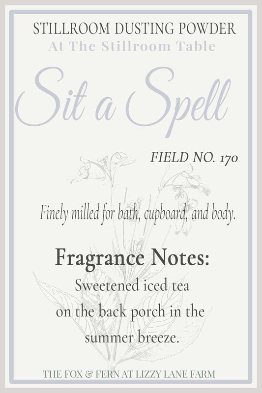 hover card for sit a spell body dusting powder.