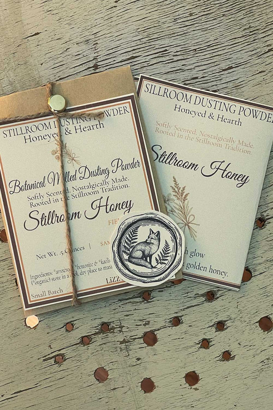 Stillroom Honey Dusting Powder | Fall Talc-Free Body Powder with Golden Honey & Farmhouse Warmth