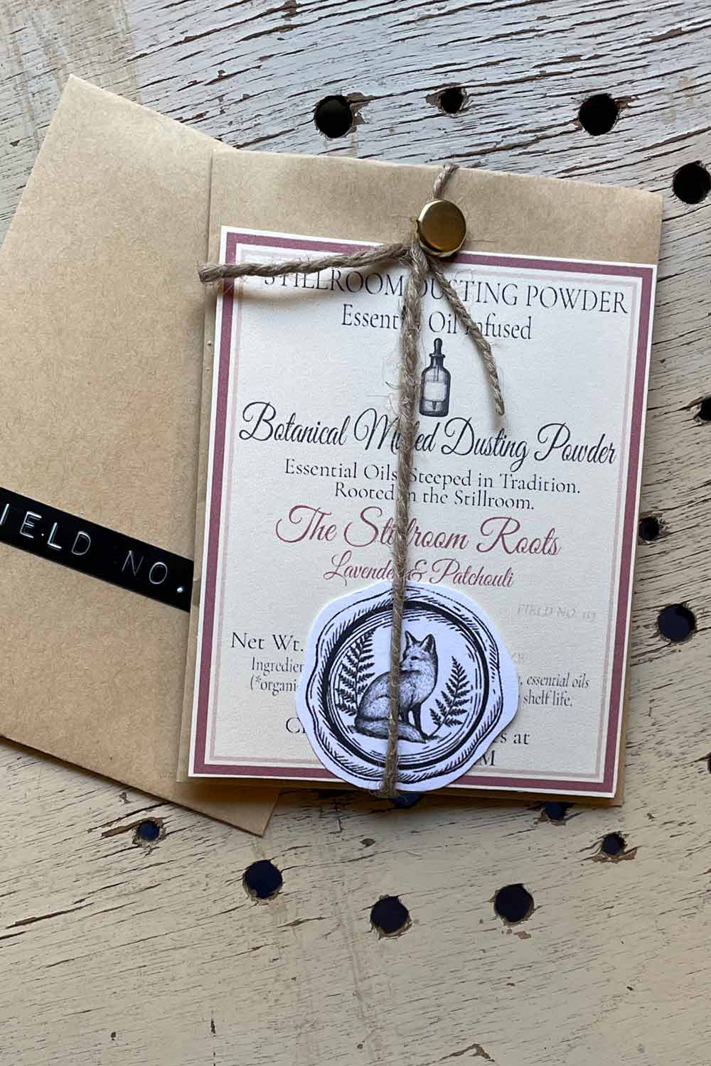 Essential Oil Infused Stillroom Dusting Powders — talc-free body powders scented with pure herbal essential oils.