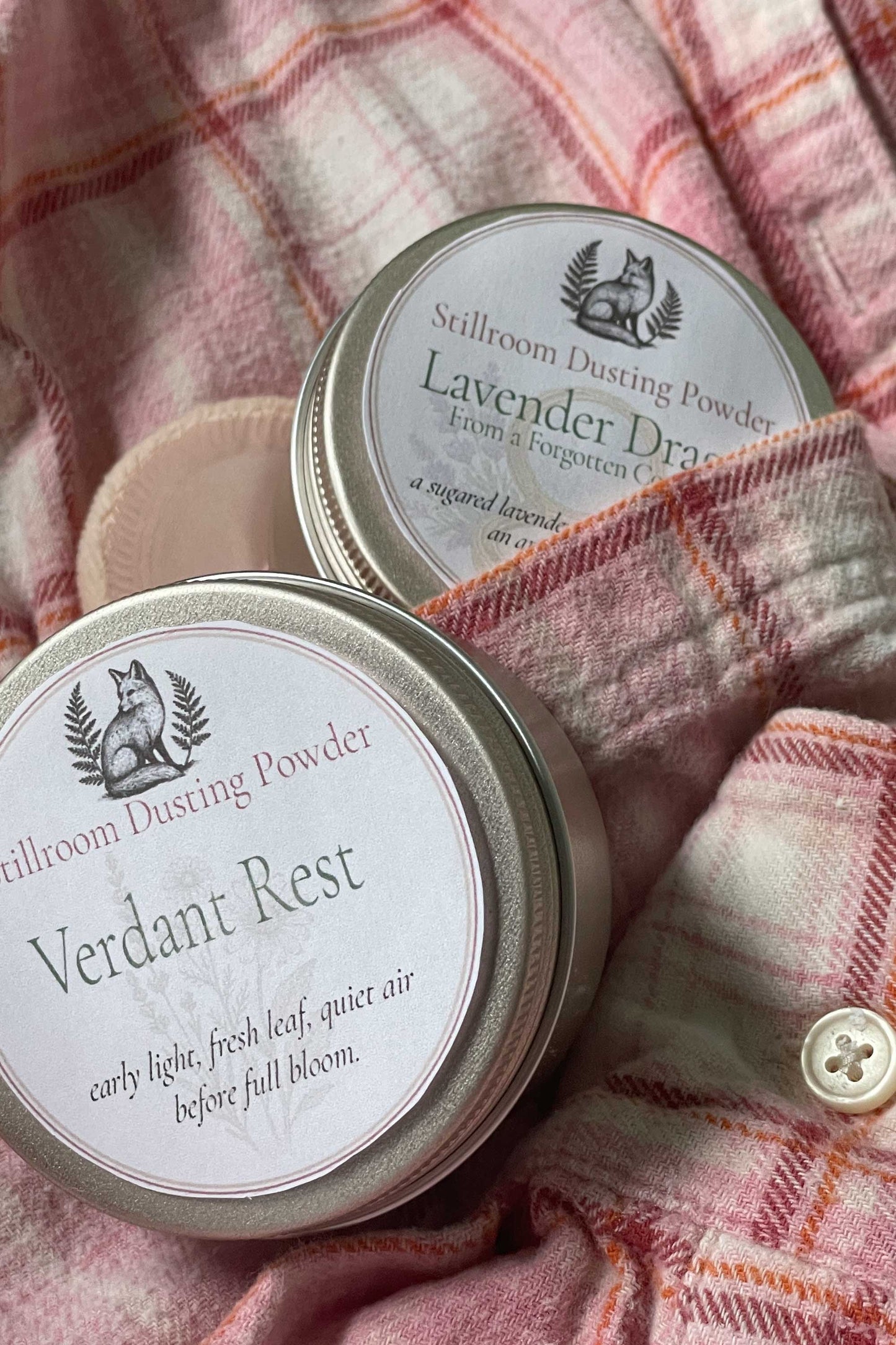 Lavender Dragée & Verdant Rest | Stillroom Dusting Powder Travel Set