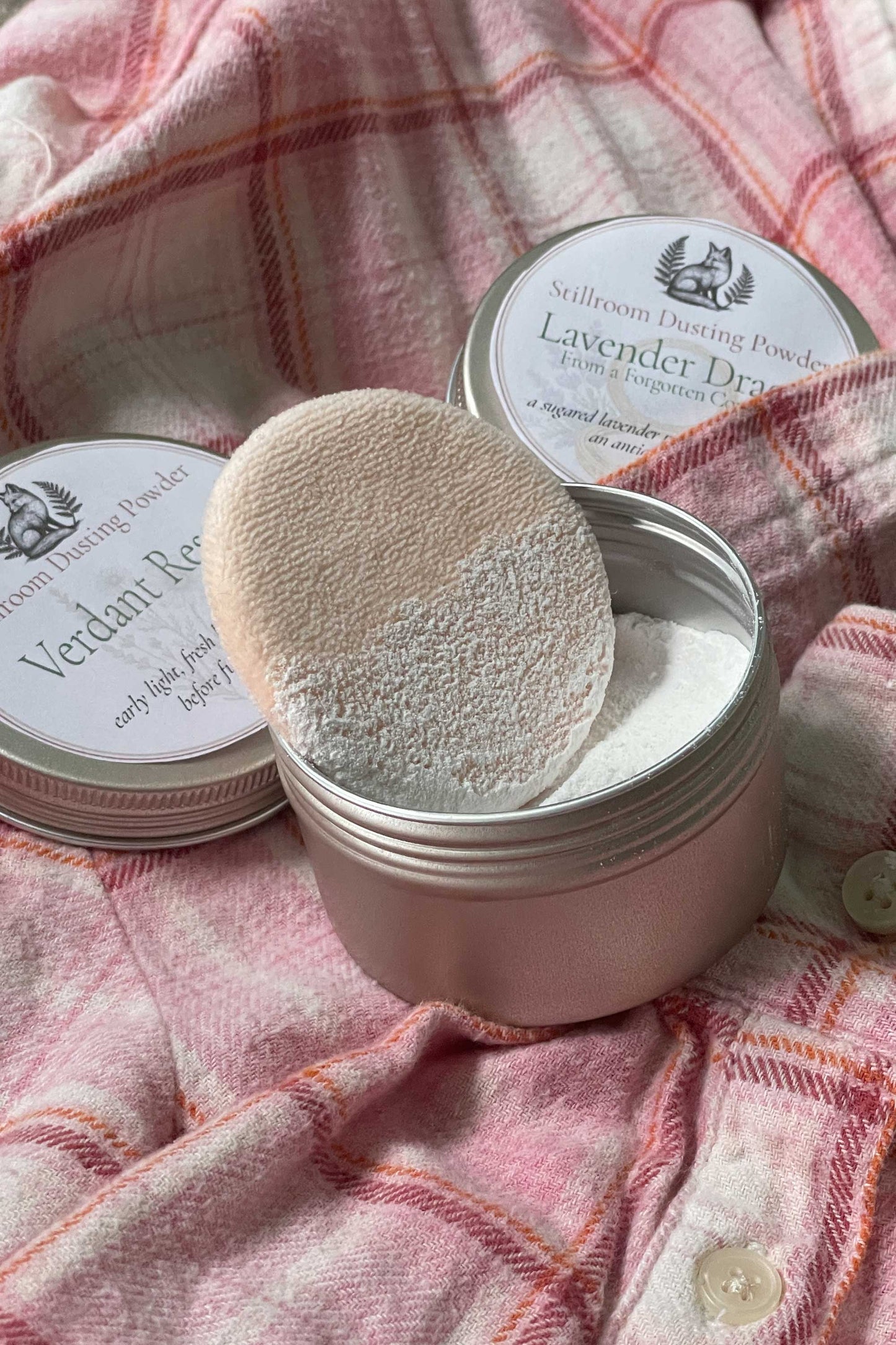 Lavender Dragée & Verdant Rest | Stillroom Dusting Powder Travel Set