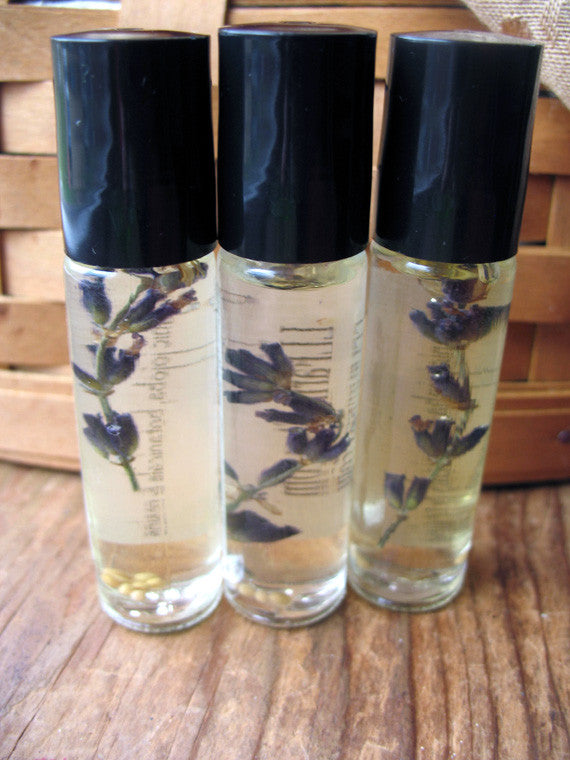 Lavender Botanical Perfume Oil-Lizzy Lane Farm