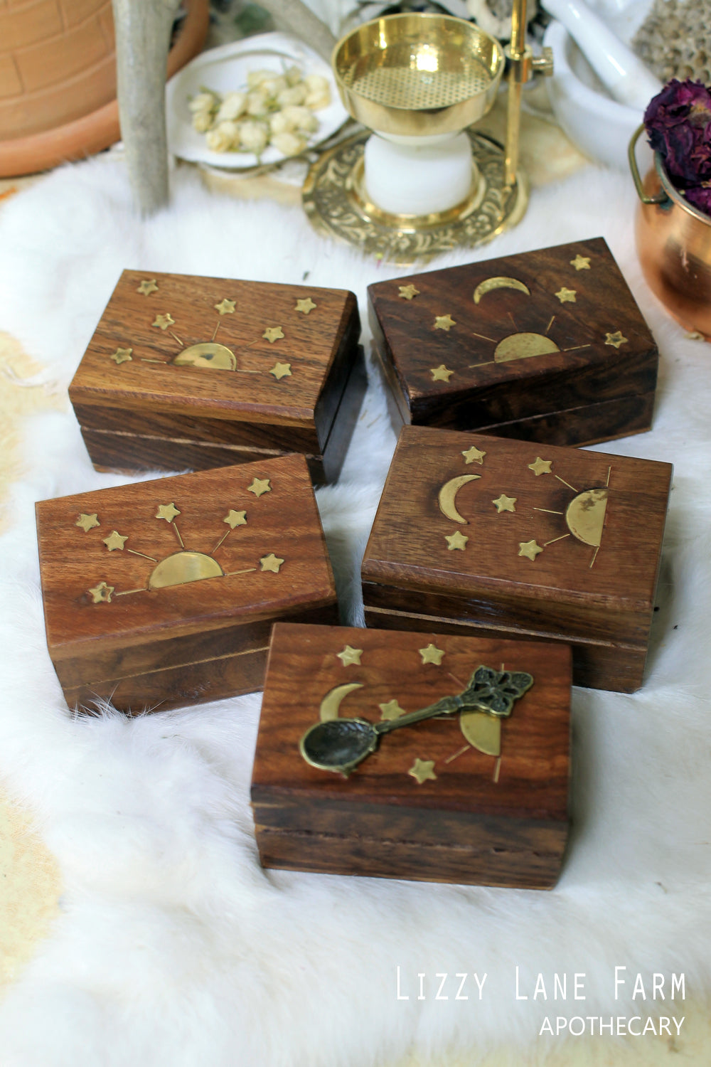 Benzoin Of Sumatra Resin In Wooden box-Natural Incense, Vanilla, Purification, Invocation, Happiness, Meditation, Peace and Love