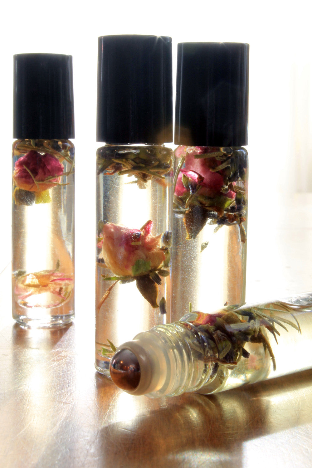 Botanical  Perfume Oil- BUMBLEBEE DAY DREAMS, soft floral, orchid - Lizzy Lane Farm Apothecary