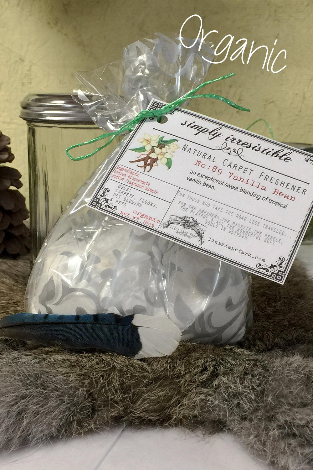 Carpet Freshener- Bulk Refills & Shaker Sets-- Pick Your Scent - Lizzy Lane Farm Apothecary