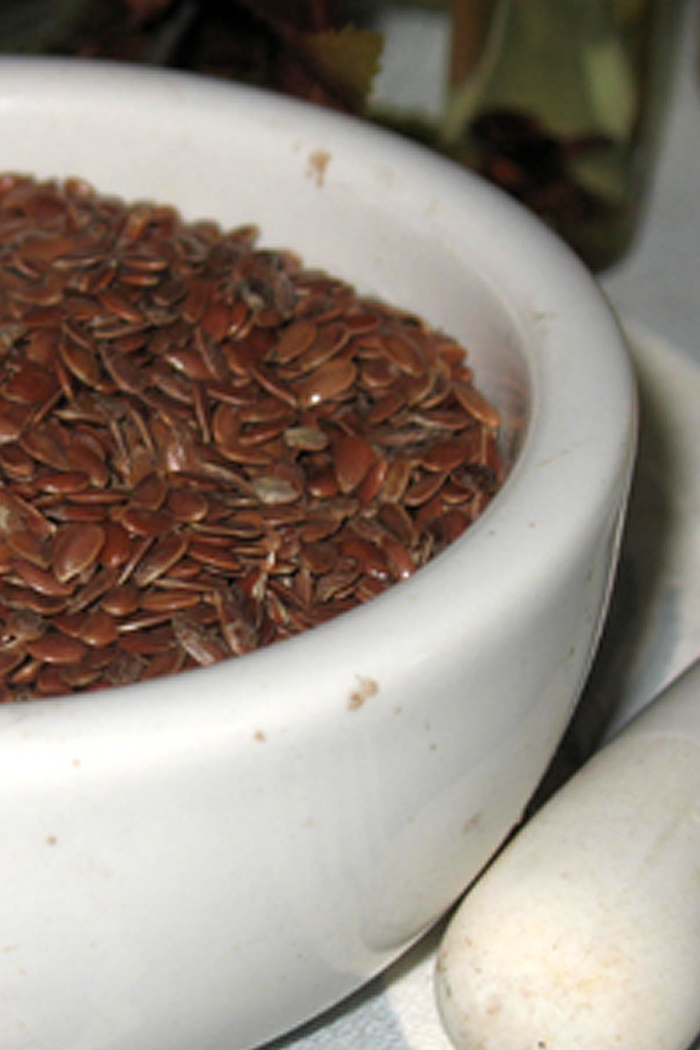 Flax Seed- (Linum usitatissimum), Linseed--Organic Whole Flax Seed - Lizzy Lane Farm Apothecary