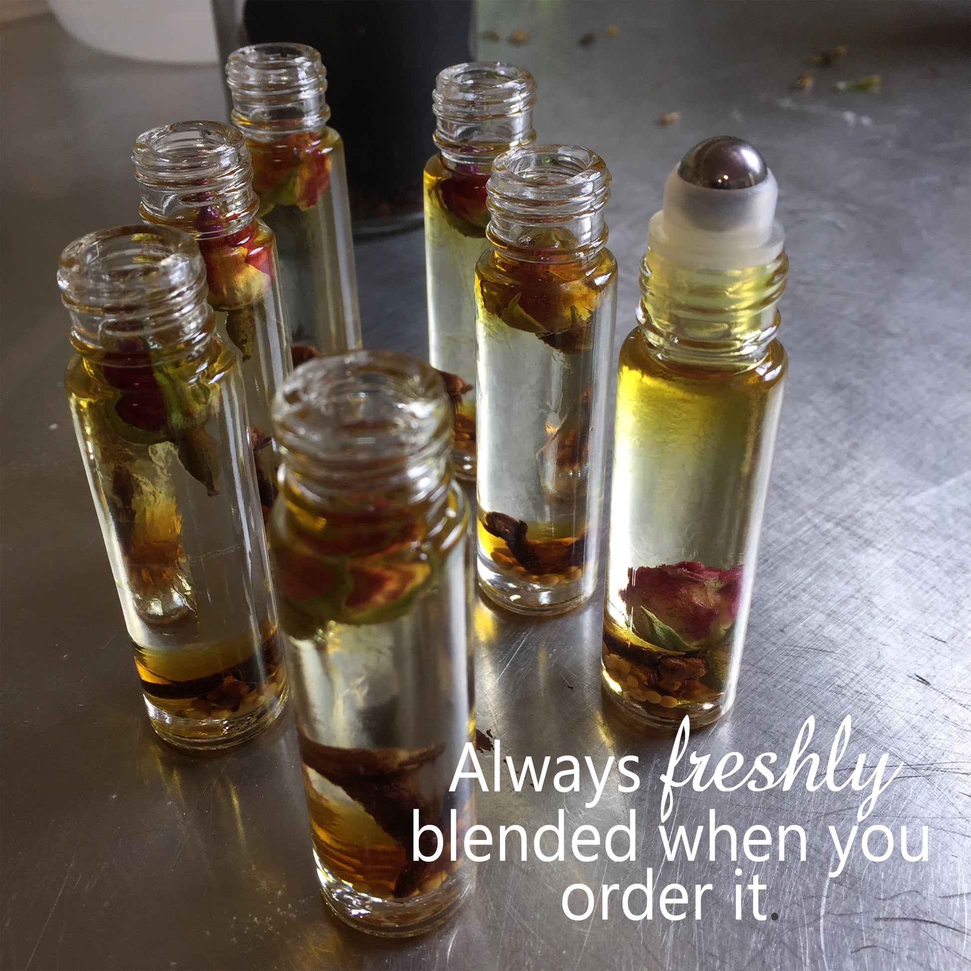 always freshly blended when ordered, personal perfume oil, lavender grove