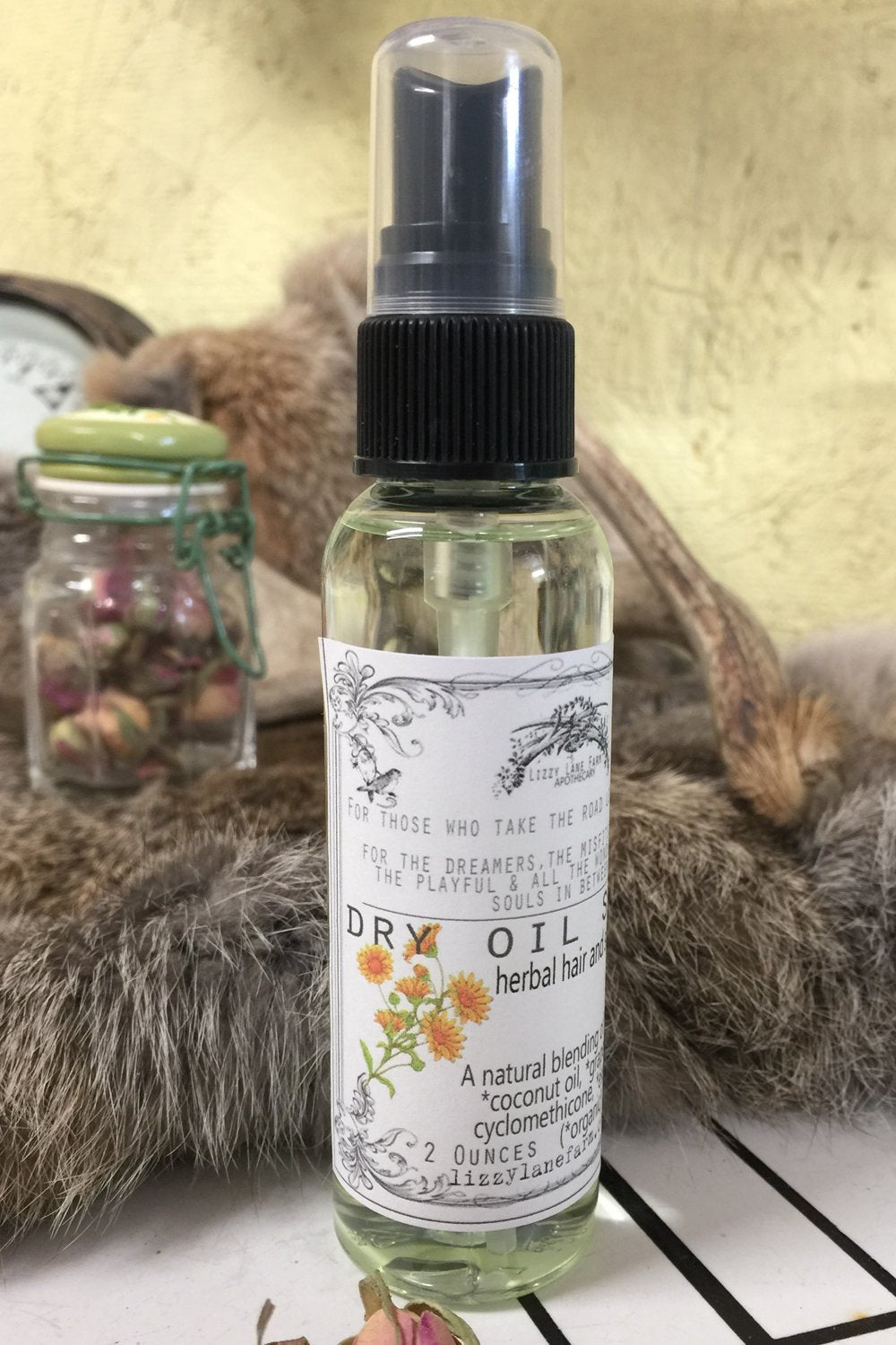 Dry Oil Body Spray- Limited Edition Spring Collection--PICK • YOUR • SCENT - Lizzy Lane Farm Apothecary