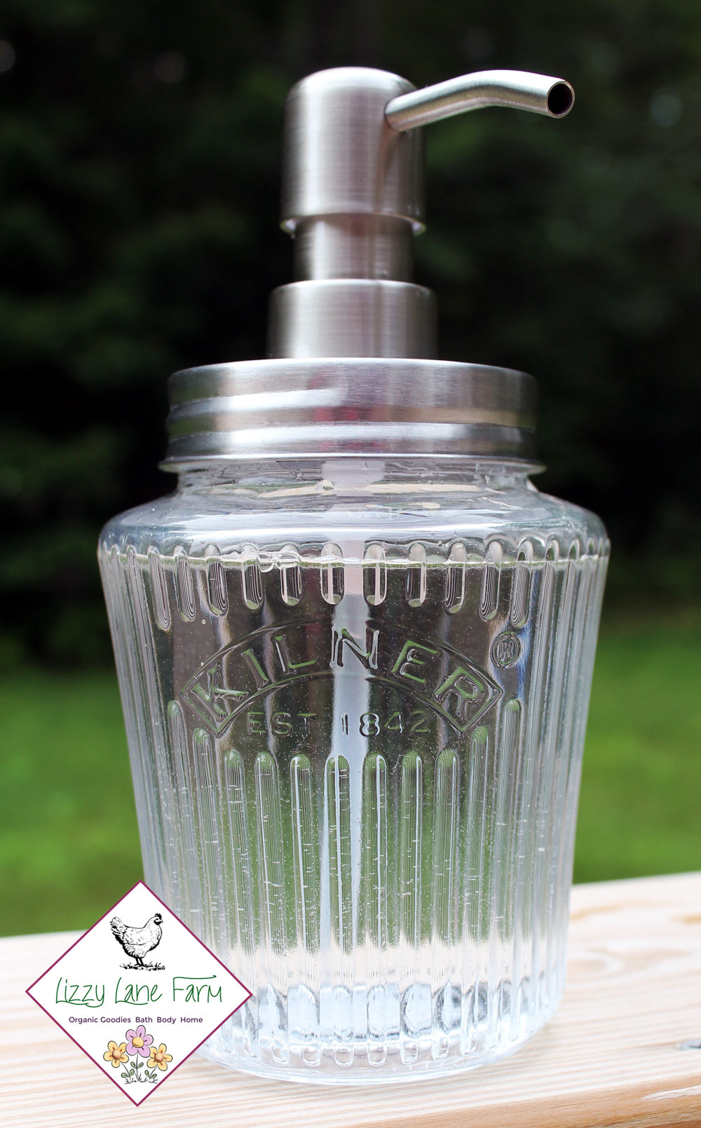 Replacement Mason Jar Soap Dispenser Lids- Lid and Pump - Lizzy Lane Farm Apothecary