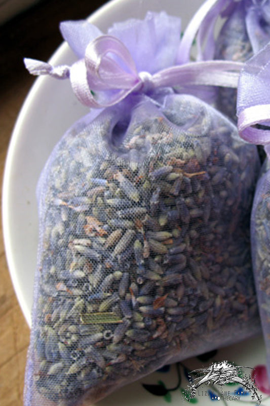 Organza Lavender Sachets| Shower favors, Wedding favors - Lizzy Lane Farm Apothecary