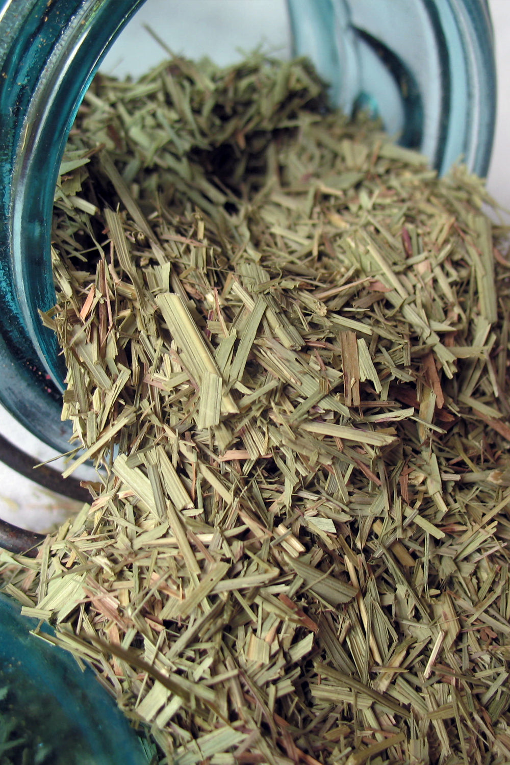 Lemongrass Leaf- Loose Dried Herb (Cymbopogon citratus, syn. Andropogon citratrus) -Organic - Lizzy Lane Farm Apothecary