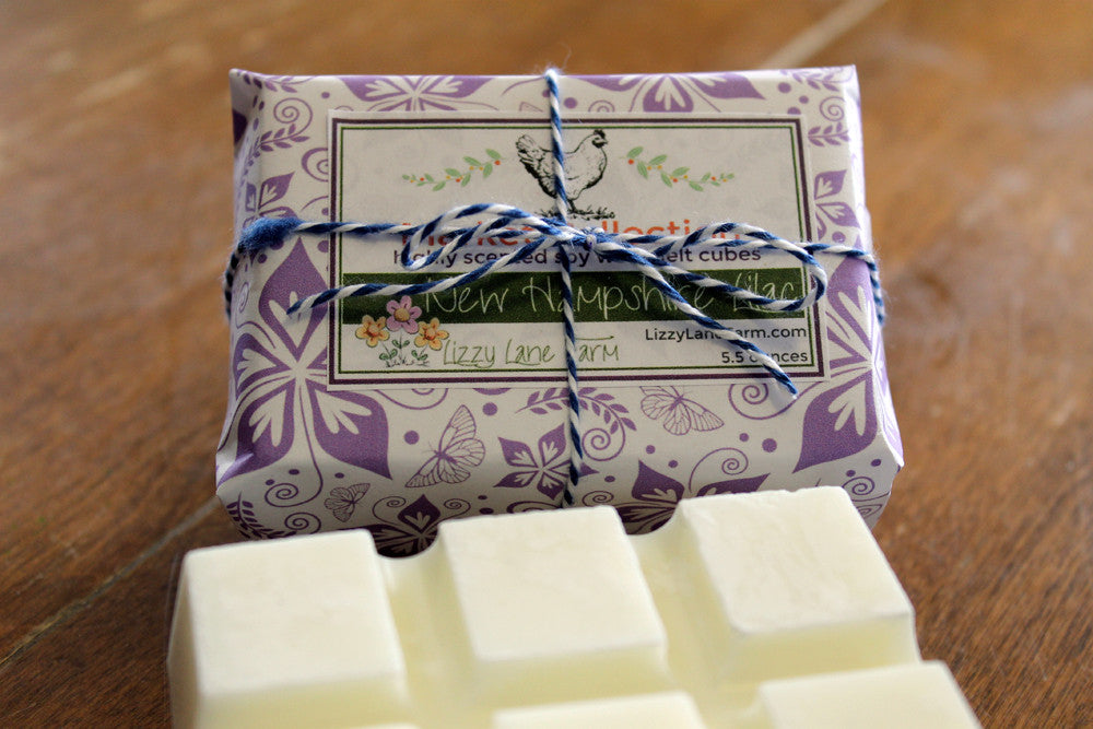 NH Lilac Wax Melt Tart - Lizzy Lane Farm Apothecary